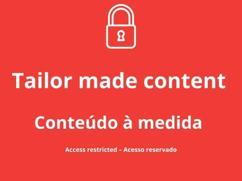 Exclusive tailor made content. Access restricted – just for the lucky ones